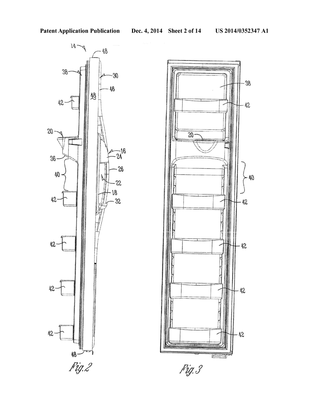 REFRIGERATOR WITH A WATER AND ICE DISPENSER HAVING AN IMPROVED ICE CHUTE     AIR SEAL - diagram, schematic, and image 03