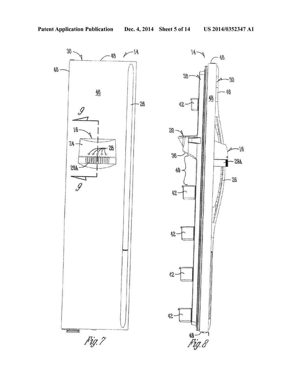 REFRIGERATOR WITH A WATER AND ICE DISPENSER HAVING AN IMPROVED ICE CHUTE     AIR SEAL - diagram, schematic, and image 06