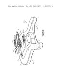 STRINGED INSTRUMENT WITH BODY INCLUDING FINGERTIP LOCATING FEATURE AND     METHODS OF MANUFACTURE diagram and image