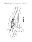 STRINGED INSTRUMENT WITH BODY INCLUDING FINGERTIP LOCATING FEATURE AND     METHODS OF MANUFACTURE diagram and image