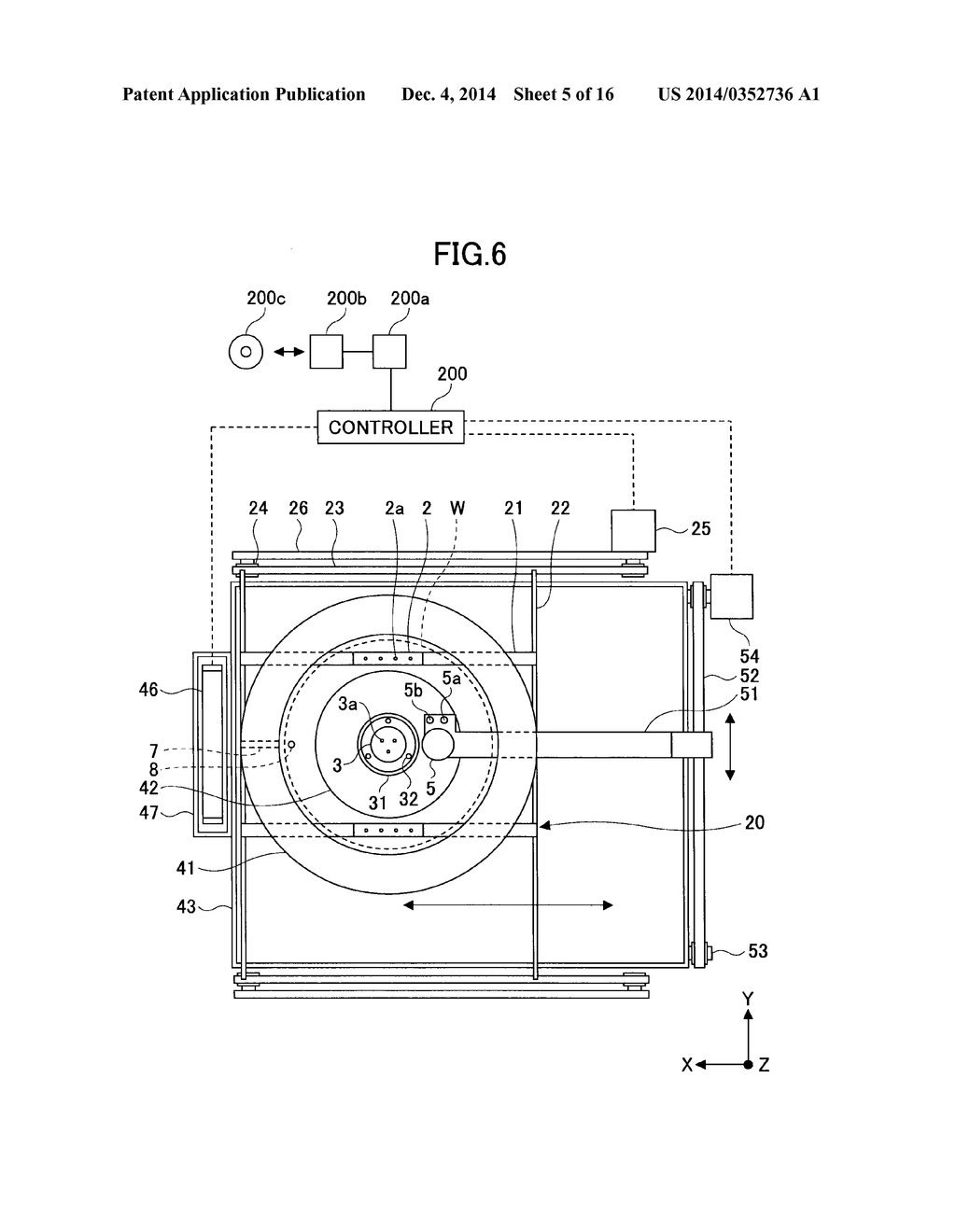 CLEANING APPARATUS AND CLEANING METHOD, COATER/DEVELOPER AND COATING AND     DEVELOPING METHOD, AND COMPUTER READABLE STORING MEDIUM - diagram, schematic, and image 06