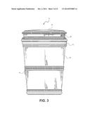 Diverter and Lid Assembly for Use with a Rain Barrel Device and System diagram and image