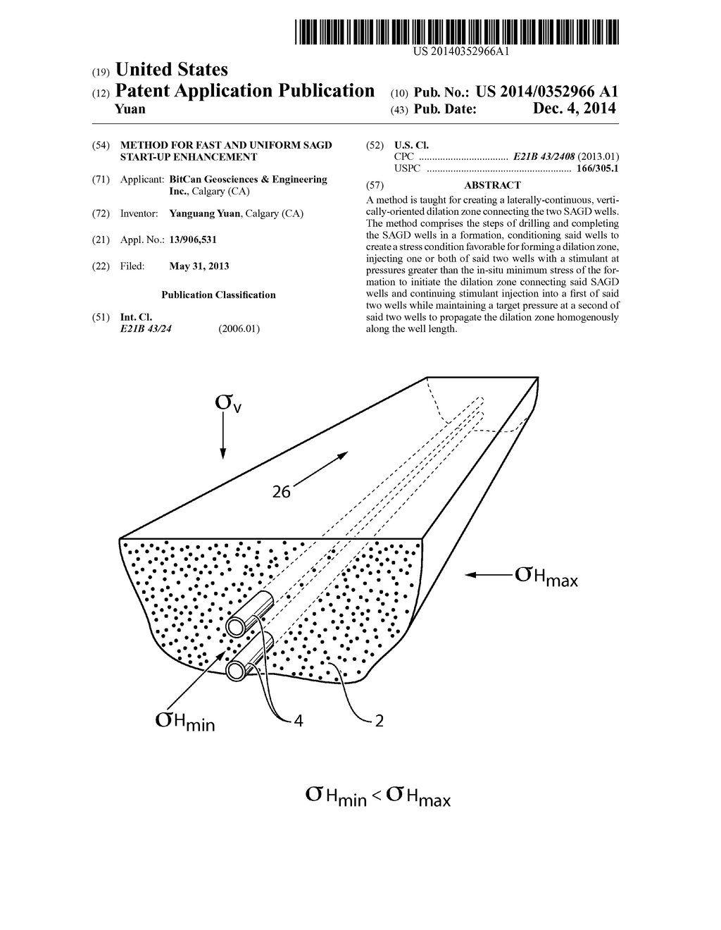 Method for Fast and Uniform SAGD Start-Up Enhancement - diagram, schematic, and image 01