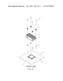 ASSEMBLING STRUCTURE OF HEAT DISSIPATION DEVICE diagram and image