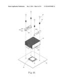 ASSEMBLING STRUCTURE OF HEAT DISSIPATION DEVICE diagram and image