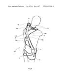 HARNESS FOR PREVENTING A FALL AND FOR IMPROVED SUSPENSION SUPPORT diagram and image