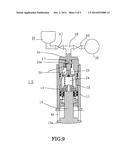 BUFFERING DEVICE FOR THE OPERATING MECHANISM OF A SWITCHGEAR, AND METHOD     OF LUBRICATION THEREOF diagram and image