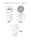 RECONFIGURABLE GOLF BALL CONTAINER diagram and image