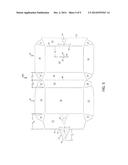 Clamshell Carton with Locking Tab diagram and image