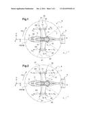 ROTARY WING ROTORCRAFT HAVING A PLURALITY OF PROPELLERS diagram and image