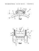 SOFT LANDINGS SYSTEM FOR A LOAD IN FREE FALL, IN PARTICULAR FOR A VEHICLE,     SUCH AS A PILOTED VEHICLE WITHOUT A DRIVER ON BOARD diagram and image