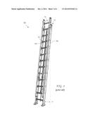 Paint Can Shelf for Extension Ladders diagram and image