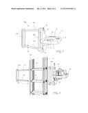 Paint Can Shelf for Extension Ladders diagram and image