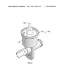 SPRUNG GATE VALVES MOVABLE BY AN ACTUATOR diagram and image