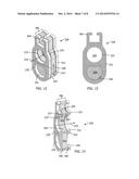 SPRUNG GATE VALVES MOVABLE BY AN ACTUATOR diagram and image