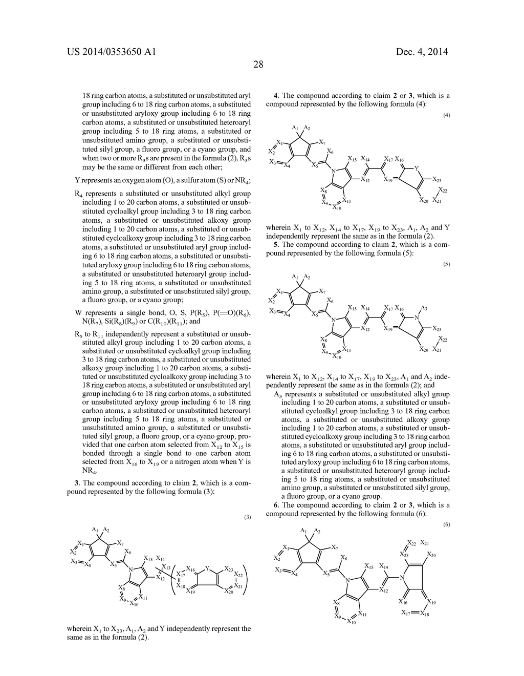 MATERIAL FOR ORGANIC ELECTROLUMINESCENT ELEMENT AND ORGANIC     ELECTROLUMINESCENT ELEMENT USING SAME - diagram, schematic, and image 30