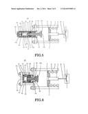 BUFFERING DEVICE FOR THE OPERATING MECHANISM OF A SWITCHGEAR, AND METHOD     OF LUBRICATION THEREOF diagram and image