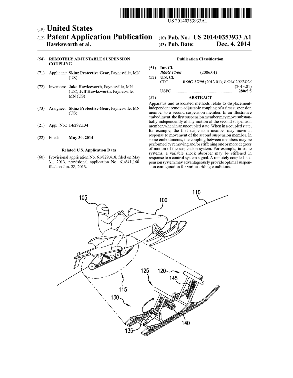 REMOTELY ADJUSTABLE SUSPENSION COUPLING - diagram, schematic, and image 01