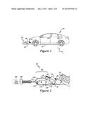 Vehicle Towing Apparatus and Method of Towing a Vehicle in a Test diagram and image