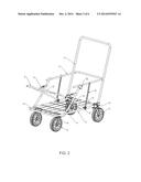 Foldable Trolley diagram and image