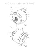 ELECTRIC MACHINE WITH LIQUID COOLED HOUSING AND END CAP diagram and image