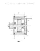 ELECTRIC MACHINE WITH LIQUID COOLED HOUSING AND END CAP diagram and image