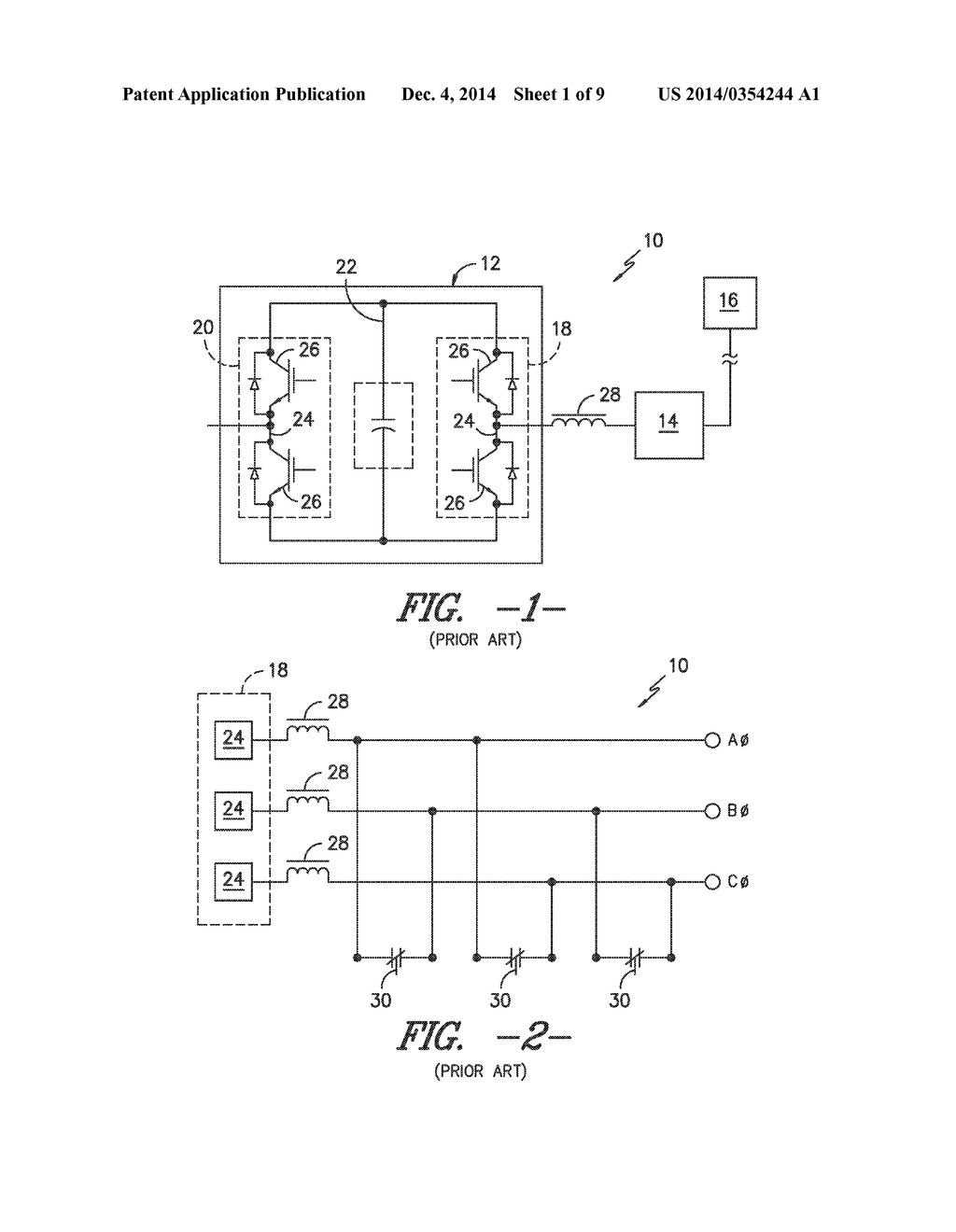 CONNECTION FOR IMPROVED CURRENT BALANCING IN A PARALLEL BRIDGE POWER     CONVERTER - diagram, schematic, and image 02