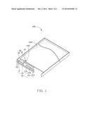 ANTENNA ASSEMBLY INTEGRAL WITH METAL HOUSING AND ELECTRONIC DEVICE USING     THE ANTENNA ASSEMBLY diagram and image