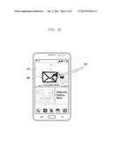 ELECTRONIC DEVICE FOR EXECUTING APPLICATION IN RESPONSE TO USER INPUT diagram and image