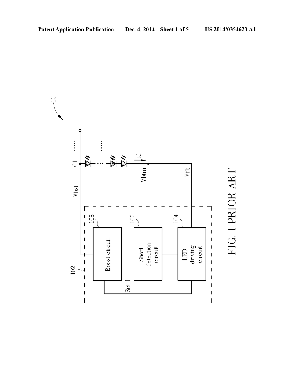 Light-Emitting Diode Driving Device, Light-Emitting Diode Device, and     Method for Driving the Same - diagram, schematic, and image 02