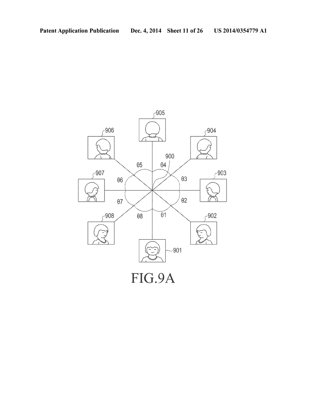 ELECTRONIC DEVICE FOR COLLABORATION PHOTOGRAPHING AND METHOD OF     CONTROLLING THE SAME - diagram, schematic, and image 12