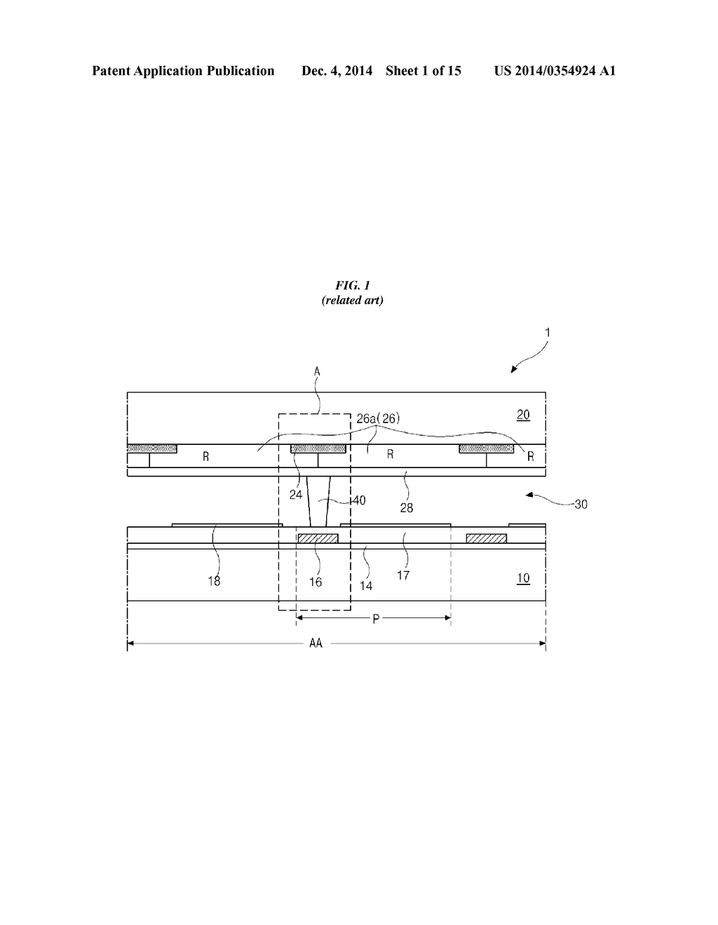 LIQUID CRYSTAL DISPLAY DEVICE AND METHOD OF FABRICATING THE SAME - diagram, schematic, and image 02