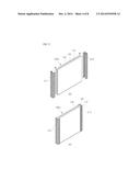 ETCHING DEVICE, CURVED DISPLAY PANEL MANUFACTURING APPARATUS COMPRISING     SAME, METHOD FOR MANUFACTURING CURVED DISPLAY PANEL USING SAME, AND     CURVED DISPLAY PANEL MANUFACTURED BY SAME diagram and image