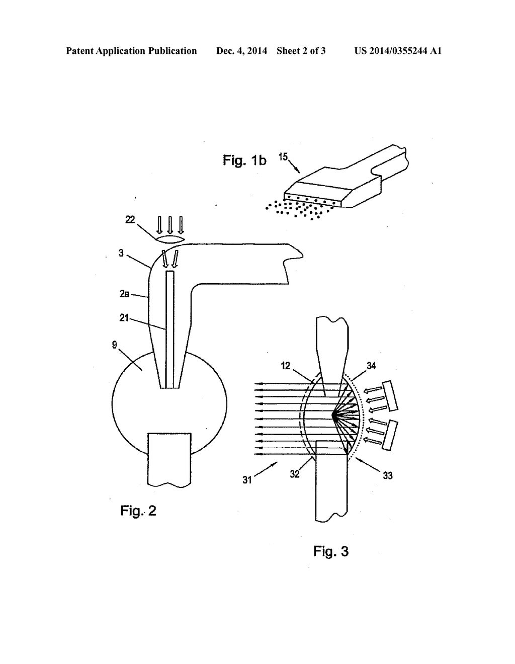 Fluorescent Device For Converting Pumping Light - diagram, schematic, and image 03