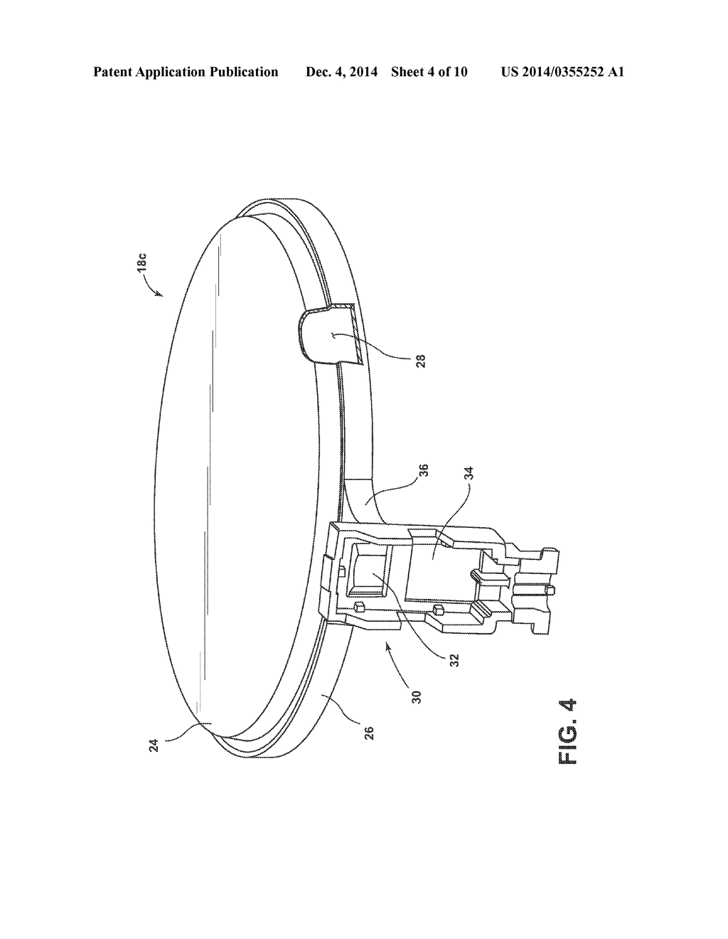 ILLUMINABLE VEHICLE BEVERAGE HOLDER ASSEMBLY - diagram, schematic, and image 05