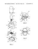 CONNECTION DEVICE OF LIGHT RECEPTACLE OF DECORATION LIGHT STRING diagram and image