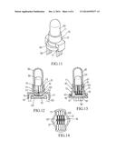 CONNECTION DEVICE OF LIGHT RECEPTACLE OF DECORATION LIGHT STRING diagram and image