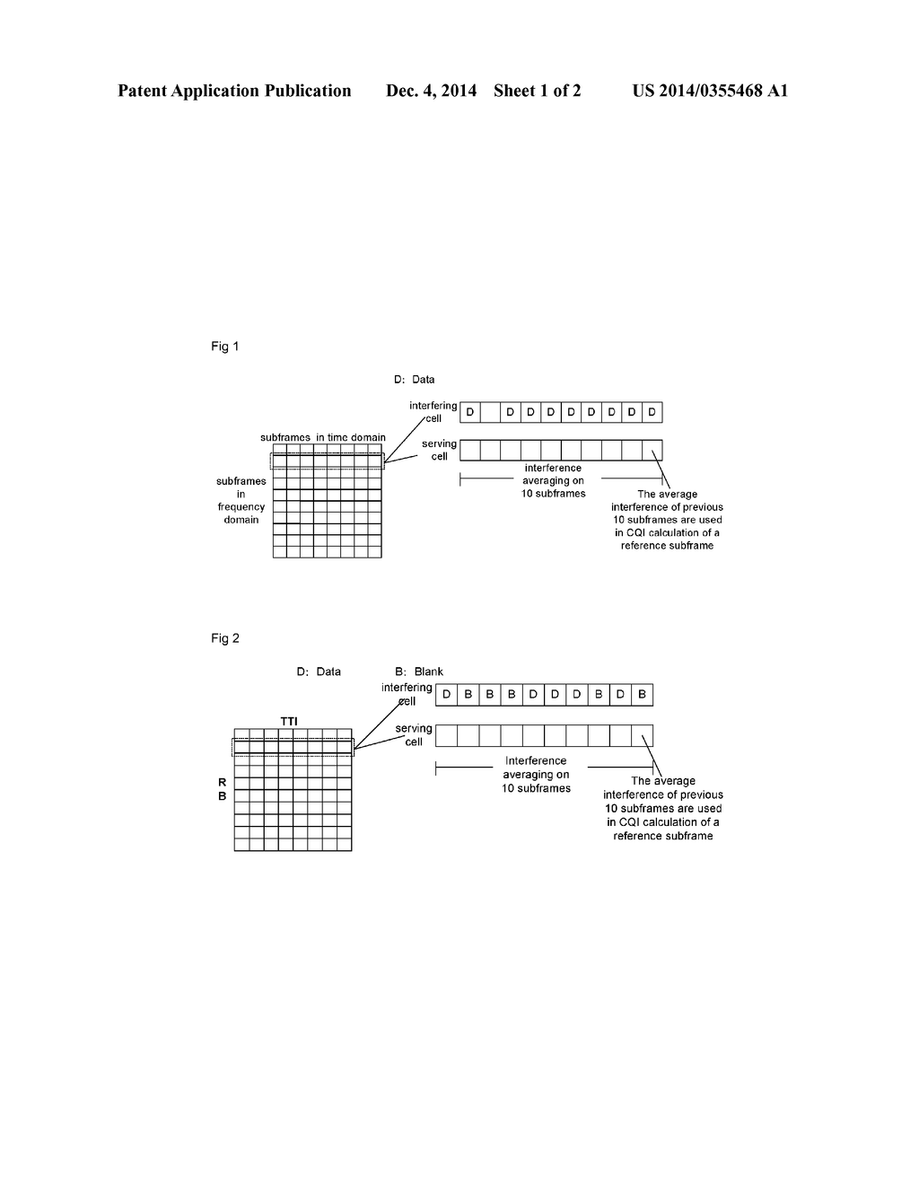 Methods and devices for notifying interference measurement signaling,     interference measurement and feedback - diagram, schematic, and image 02