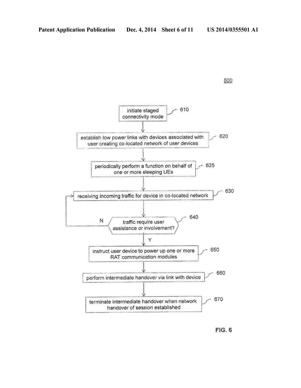 Systems and Methods for Sleep Mode and Staged Connectivity in Multi-RAT     Environments - diagram, schematic, and image 07