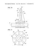 IMPELLER AND ROTATING MACHINE PROVIDED WITH SAME diagram and image