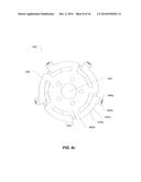 PUMP ROLLER ASSEMBLY WITH FLEXIBLE ARMS diagram and image