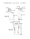 COMPRESSIBLE FOOD CONTAINER AND METHODS FOR ITS USE AND MANUFACTURE diagram and image