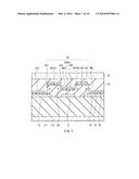 METHOD OF FABRICATING A DISPLAY DEVICE WITH STEP CONFIGURATION IN THE     INSULATING LAYER diagram and image