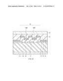 METHOD OF FABRICATING A DISPLAY DEVICE WITH STEP CONFIGURATION IN THE     INSULATING LAYER diagram and image