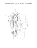 Absorbent Article With Non-Uniform Dimensioned Side Barriers diagram and image