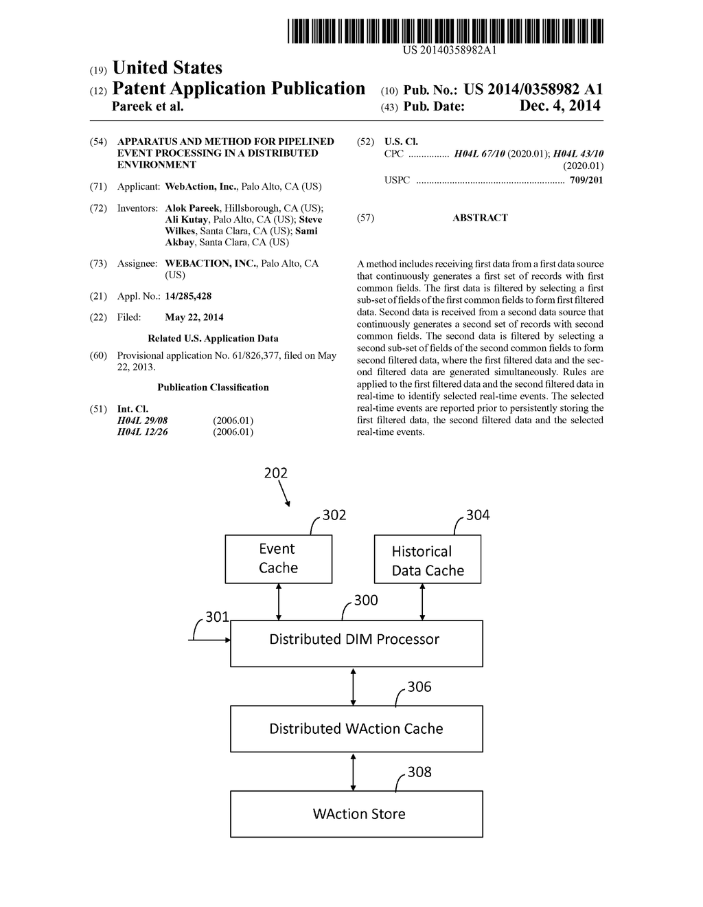 Apparatus and Method for Pipelined Event Processing in a Distributed     Environment - diagram, schematic, and image 01