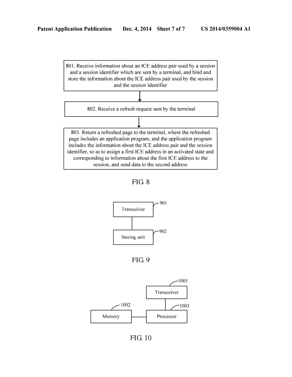 Method, Terminal, and Server for Restoring Transmission of Session Content - diagram, schematic, and image 08