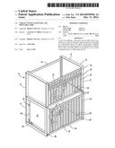 CRIB SET WITH STATIONARY AND MOVEABLE CRIB diagram and image