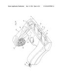 ACTUATOR MECHANISM FOR A BRUSHROLL CLEANER diagram and image