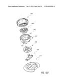 INTEGRATED CLOSURE DEVICE COMPONENTS AND METHODS diagram and image